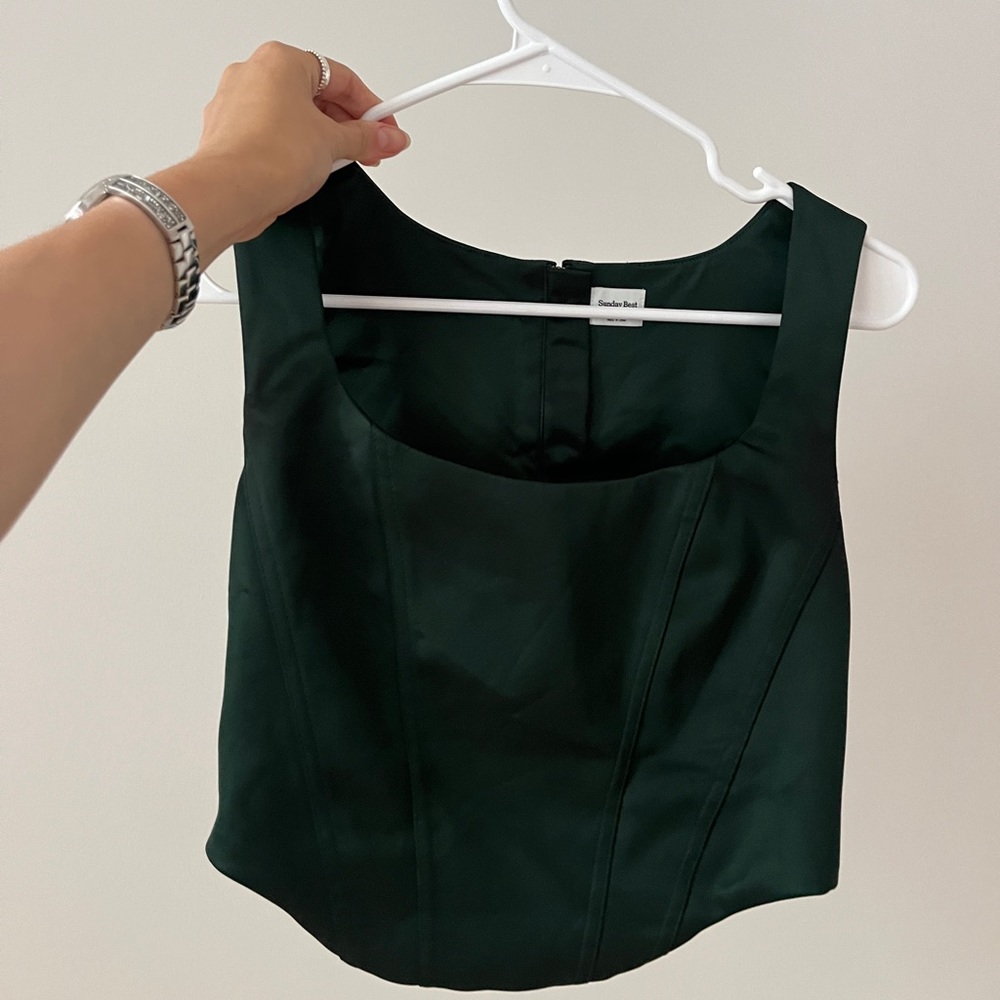 Sunday best bustier top